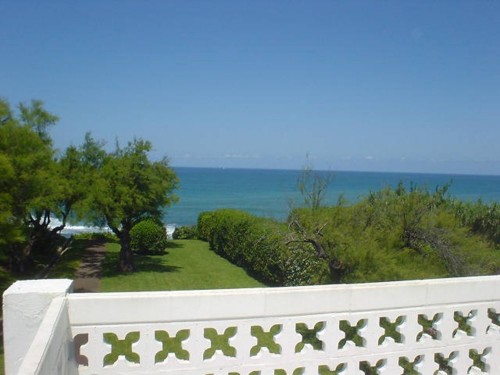 Appartement vue sur mer dans villa en location vacances à ST JEAN DE LUZ BORD DE MER