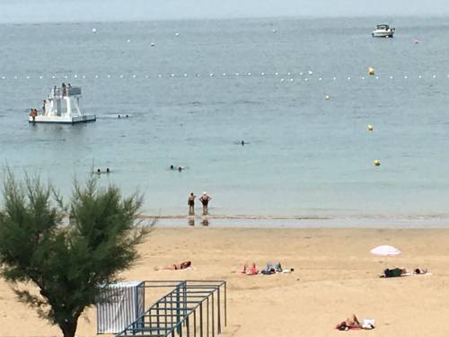 Appart vue sur mer avec parking privé en location vacances à ST JEAN DE LUZ (GRANDE PLAGE)